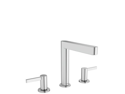 Hansgrohe Finoris CHROM 3-otvorová umyvadlová baterie 160 s odtokovou soupravou Push-Open