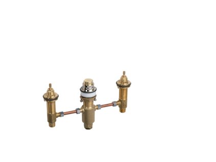 Hansgrohe   Základní těleso pro tříotvorovou baterii na okraj vany