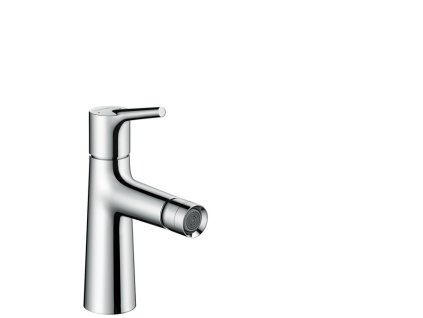 Hansgrohe Talis S CHROM Páková bidetová baterie s odtokovou soupravou s táhlem