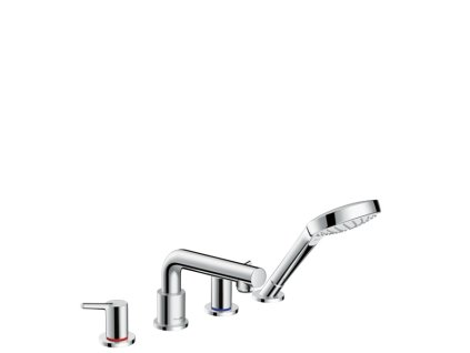 Hansgrohe Talis S CHROM Čtyřotvorová baterie na okraj vany