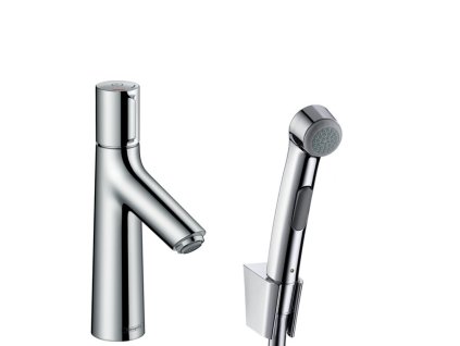 Hansgrohe Talis Select S CHROM Umyvadlová baterie 100 s ruční sprchou Bidette a sprchovou hadicí 160 cm