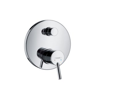 Hansgrohe Talis S CHROM Páková vanová baterie pod omítku, se zabudovanou bezpečnostní kombinací podle EN1717