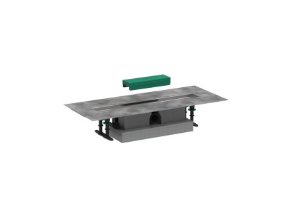 Hansgrohe uBox universal  Úplná sada pro standardní instalaci - 600 pro vrchní sady sprchových žlabů