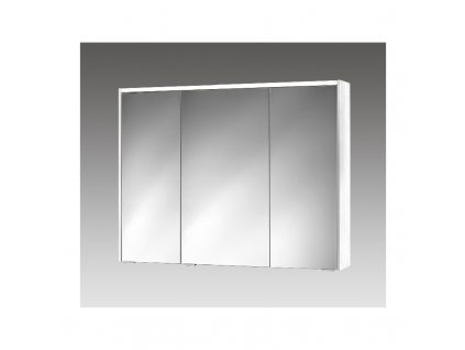 JOKEY KHX 100 dřevěný dekor-bílá zrcadlová skříňka MDF 251013020-0111