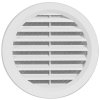 Haco Větrací mřížka kruhová se síťovinou 100 bílá