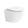 WC závěsné kapotované, Smart Flush RIMLESS, 495x360x370, keramické, vč. sedátka CSS113S VSD82T1