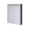 Siena, koupelnová galerka 64 cm, zrcadlová skříňka, antracit mat CN435GA