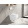 LaVilla WC mísa závěsná TINOS RIMLESS set včetně sedátka SLIM softclose