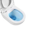 Mereo WC závěsné kapotované, RIMLESS, 490x370x360, keramické, vč. sedátka CSS123