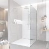 Mereo Novea sklo pro Walk in 120 x 200 cm, 8mm, EASY CLEAN, Čiré