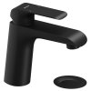 FL 013.20BLM Umyvadlová stojánková baterie 151 mm s výpustí ClickClack, černá matná