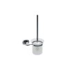 CR 410.00CR Držák s WC štětkou a nádobkou, chrom