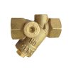 Filtr závitový mosaz odolná proti vyplavování zinku (#1411116 Filtr závitový mosazný, velikost oka 0,75mm, DN50, Dimenze DN50, PN 25, kvs 42)