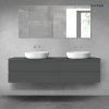 Oltens Vernal sada koupelnového nábytku 180 cm s horní deskou, matná grafitová 68551400