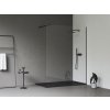 Walk-In Wall Set 160, černá+transparent