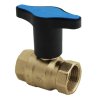 Kulový kohout HERZCULES připojení F/F ovládání motýl plast (#1220651 Kulový kohout HERZCULES připojení F/F<br> ovládání motýl plast, Dimenze DN15, PN 25)