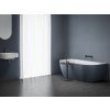Vana Freedom Wall Tec 170x87, volně stojící, Deepsea Blue/bílá, krytka odtoku bílá