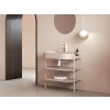 Konstrukce pod umyvadlo CS Yard 80, Alabaster Pink