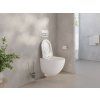 WC Chrome AquaSpin set, závěsný, bílá