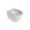 WC Chrome AquaSpin set, závěsný, bílá