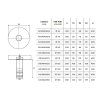 3821 1 stresni vpust pvc h400 rozmery