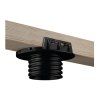 4484 1 hlava basic wood se zavitem snadne pripevneni nosniku