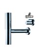 Hansgrohe  CHROM Designový sifon Flowstar, sada