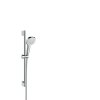 Hansgrohe Croma Select E bílá/chrom sprchová sada vario se sprchovou tyčí 65 cm 26582400