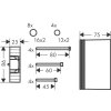 Hansgrohe   Prodloužení základního tělesa iBox universal 25 mm