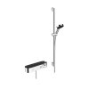 Hansgrohe Pulsify Select S CHROM Sprchová souprava 105 3jet Relaxation s ruční sprchou, termostatem, sprchovou tyčí 90 cm, jezdcem a sprchovou hadicí