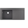 Hansgrohe S51 KAMENNÁ ŠEDÁ S5110-F45 vestavný dřez 450 s odkapávací plochou