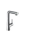 Hansgrohe Talis S CHROM Páková umyvadlová baterie 210 s otočným výtokem a odtokovou soupravou s táhlem