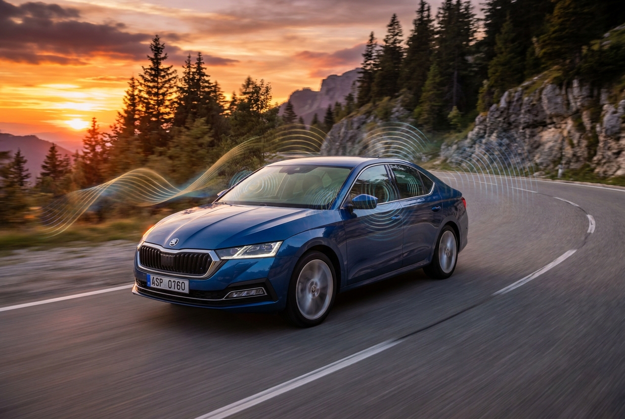 Škoda Octavia IV – konfigurátor audio upgradu BESTAUDIO