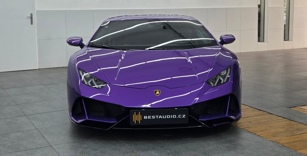 Lamborghini Huracán v dílně BestAudio v Plzni