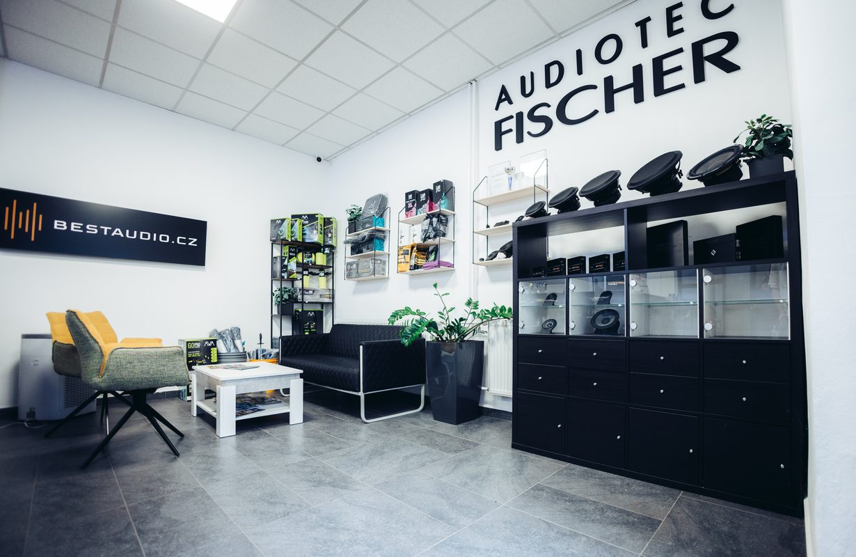 Prodejna a showroom BestAudio v Plzni