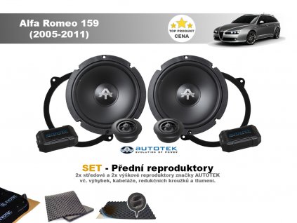 predni reproduktory Alfa Romeo 159 (2005 2011)