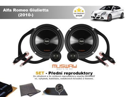 predni reproduktory Alfa Romeo Giulietta (2010 )