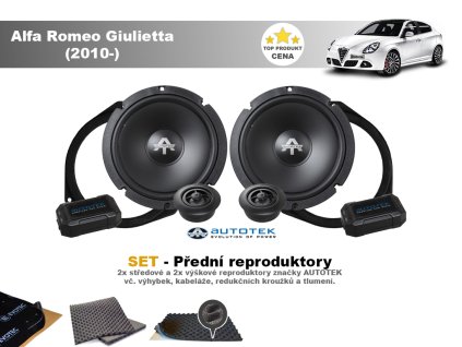 Predni reproduktory Alfa Romeo Giulietta (2010 )