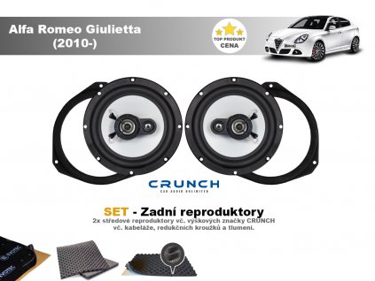 zadni reproduktory Alfa Romeo Giulietta (2010 )