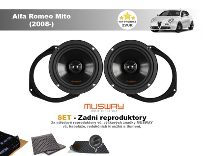 zadni reproduktory Alfa Romeo Mito (2008 )