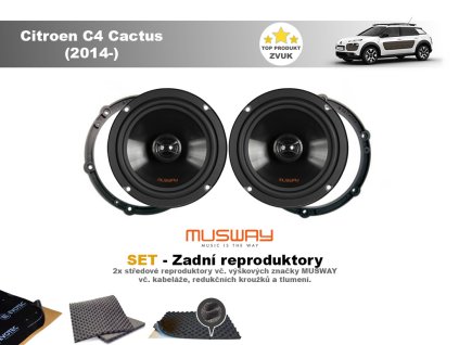 zadni repro Citroen C4 Cactus (2014 )