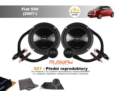 predni repro Fiat 500 (2007 )