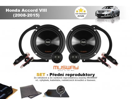 SET - přední reproduktory do Honda Accord VIII (2008-2015) - Musway