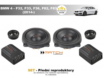 predni repro match BMW 4 F32, F33, F82, F83 (2014 )