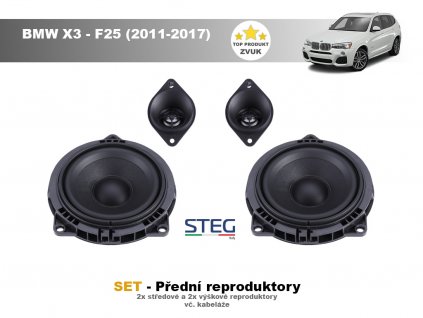predni repro steg BMW X3 F25 (2011 2017)