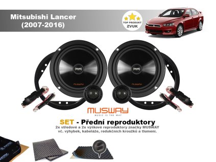 predni repro Mitsubishi Lancer (2007 2016)