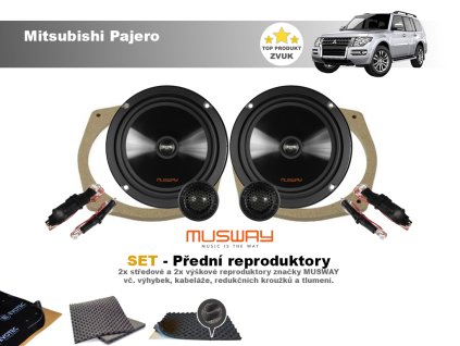 predni repro Mitsubishi Pajero