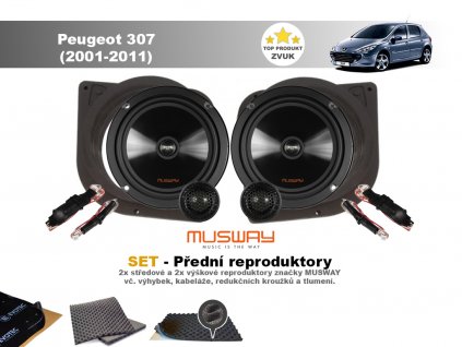 predni repro Peugeot 307 (2001 2011)