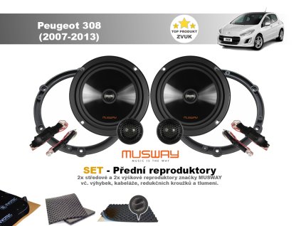 predni repro Peugeot 308 (2007 2013)