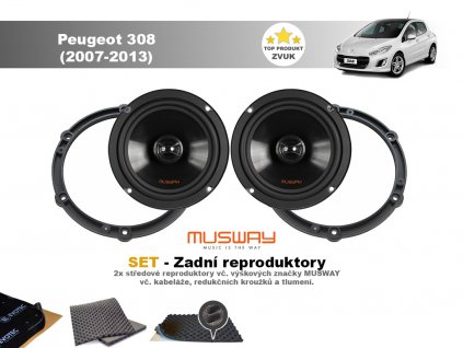 zadni repro Peugeot 308 (2007 2013)
